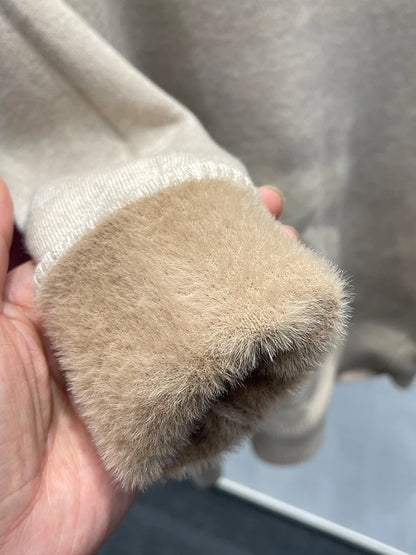 MOIK. | Korvelle – Luxe Dikke Fluwelen Coltrui voor Dames ❄️✨ MOIK