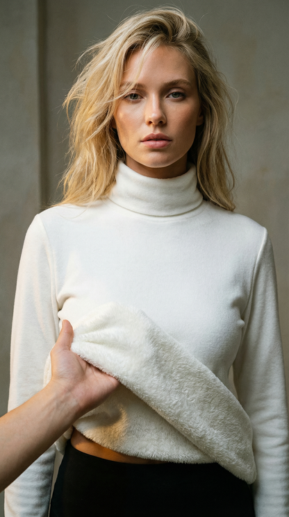 MOIK. | Korvelle – Luxe Dikke Fluwelen Coltrui voor Dames ❄️✨ MOIK